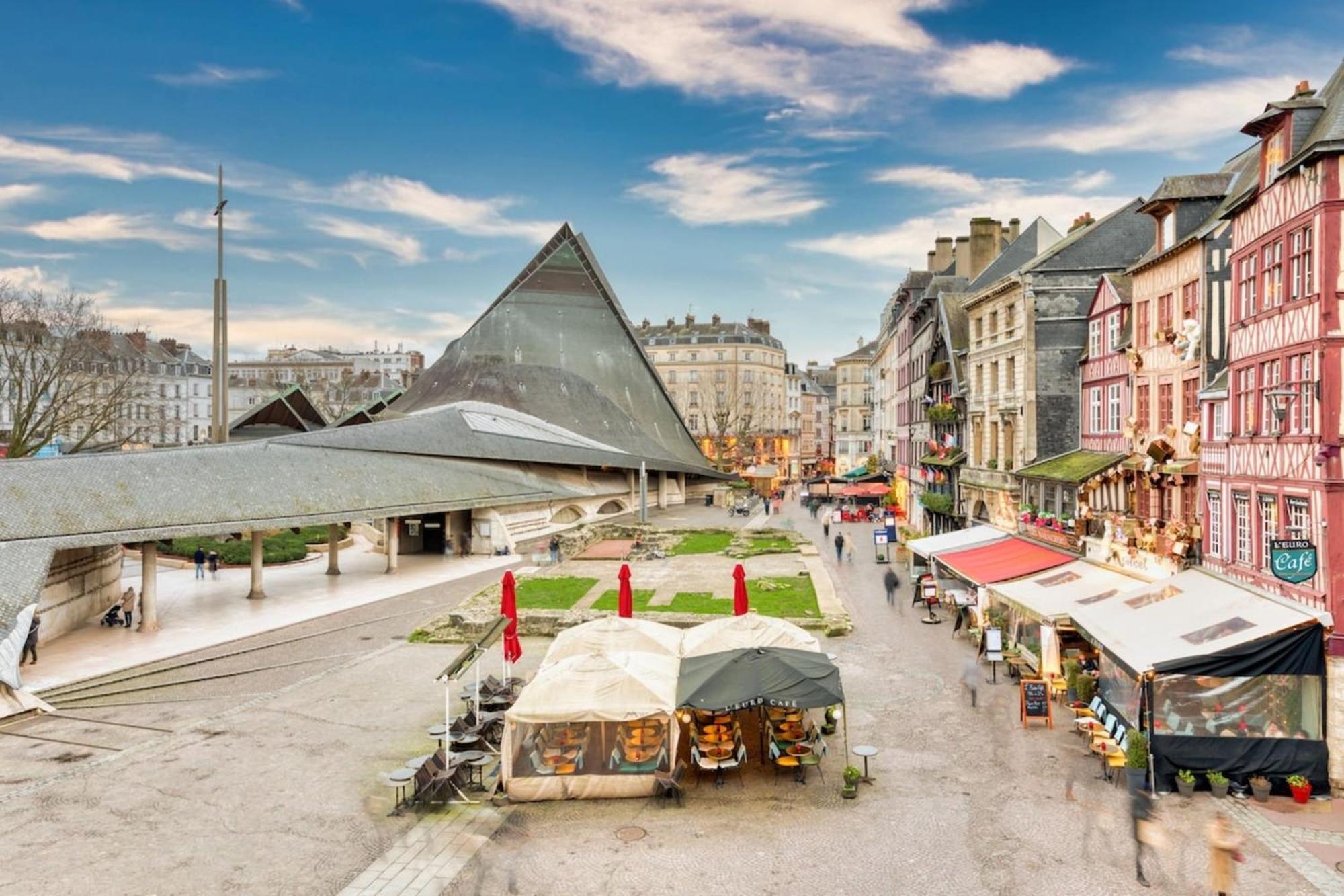Vieux Marche Sublime Appartement Avec Ascenseur Rouen Zewnętrze zdjęcie