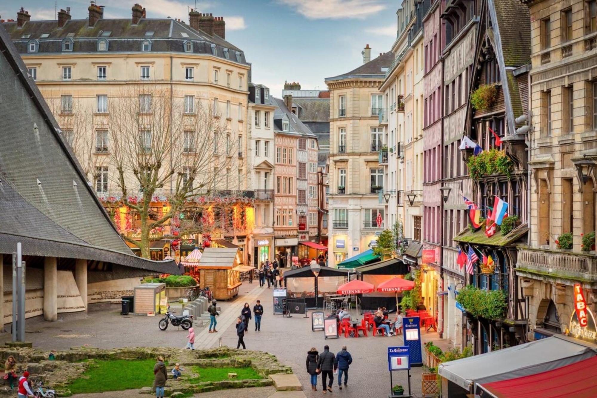 Vieux Marche Sublime Appartement Avec Ascenseur Rouen Zewnętrze zdjęcie
